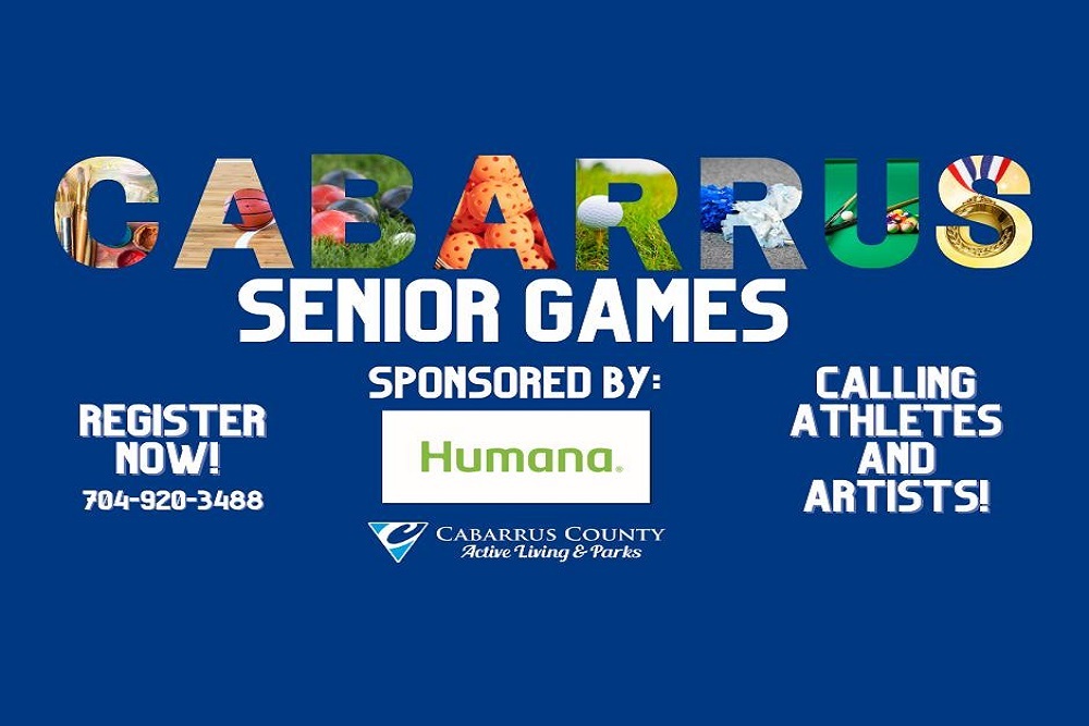 County of Cabarrus Announces 2023 Cabarrus Senior Games County of Cabarrus Announces 2023 Cabarrus Senior Games