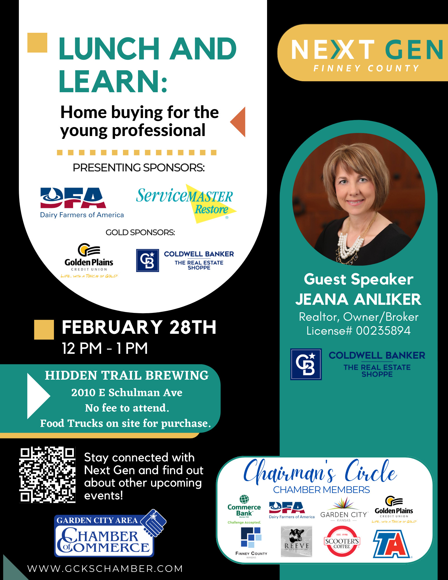 Next Gen Lunch & Learn – Home Buying For The Young Professional on Feb 28