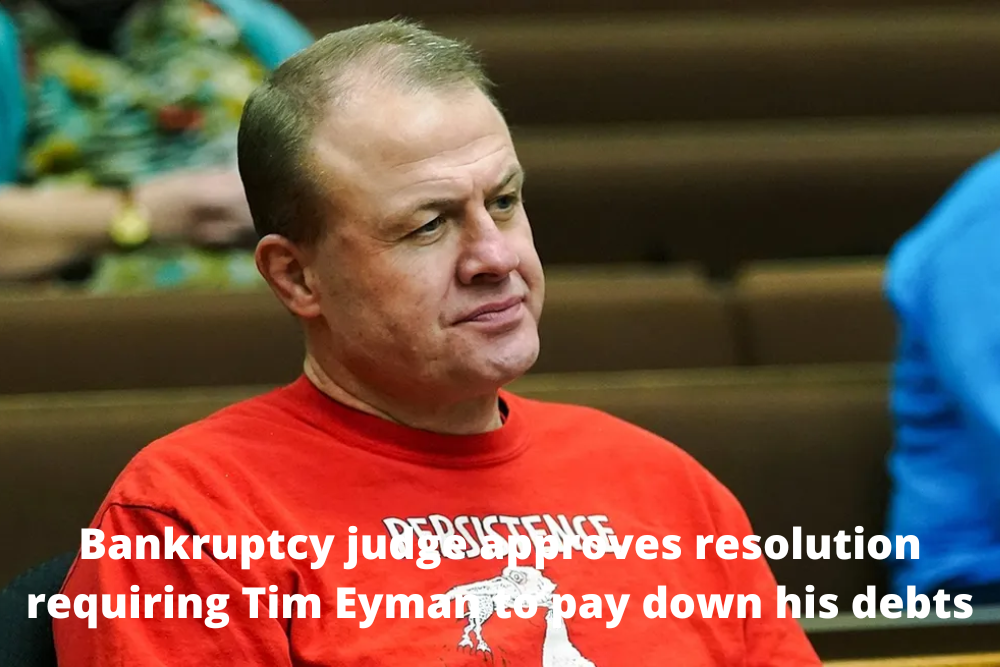 Bankruptcy judge approves resolution requiring Tim Eyman to pay down his debts