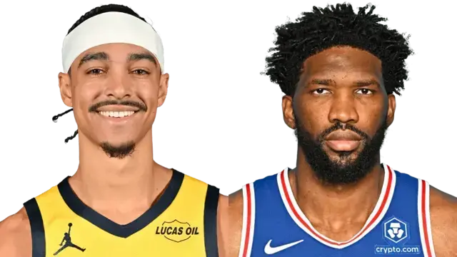 Andrew Nembhard and Joel Embiid - 