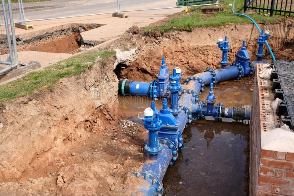 Water Line Work to Restrict Traffic on S. 1st St