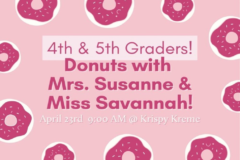 4th & 5th Grader Morning Out on April 23