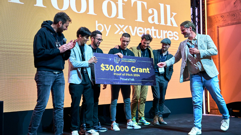 Proof of Talk 2024 Startup winners