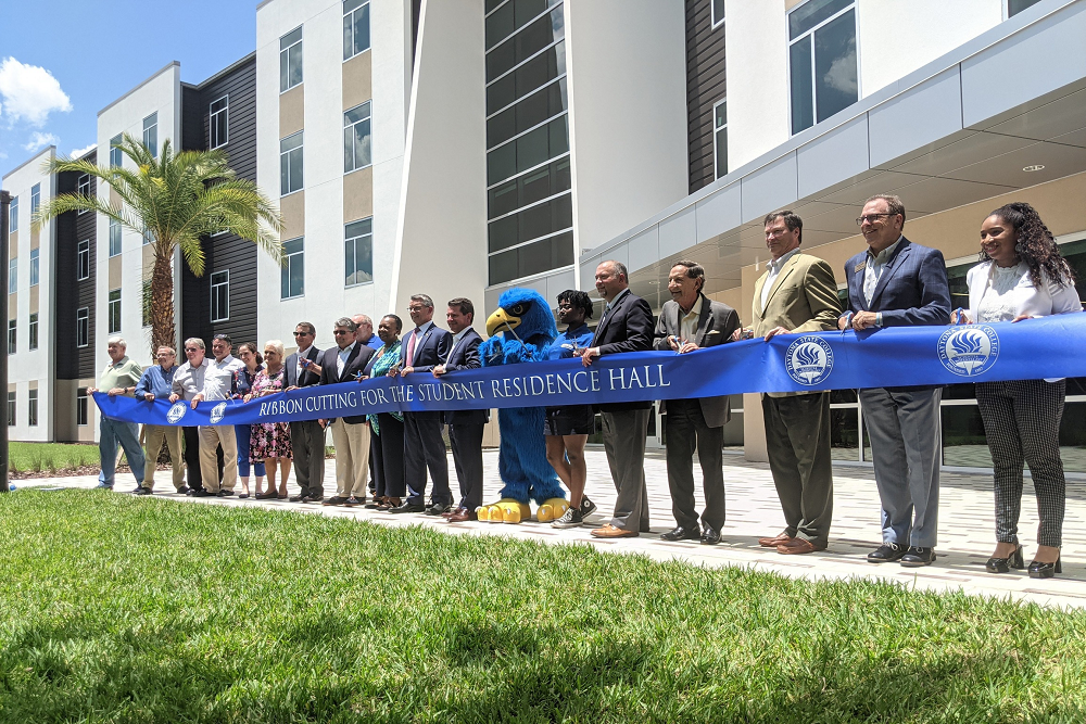 Daytona State College Residence Hall Ribbon Cutting and Dedication