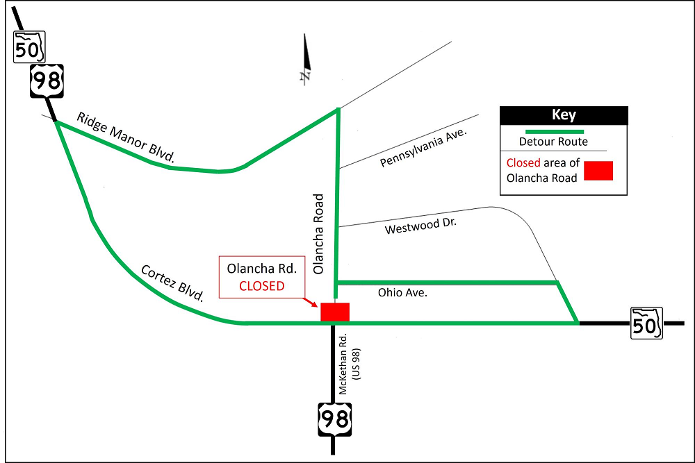 Olancha Road Detour Begins June 20th