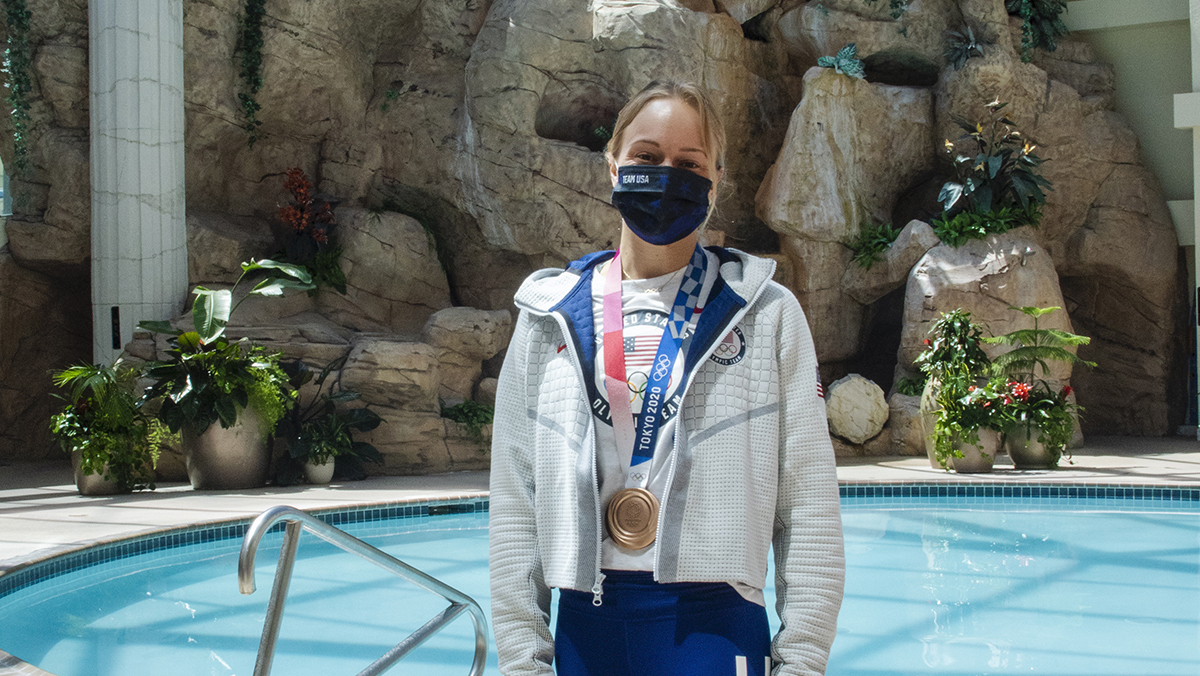 Bronze-winning diver Palmer returns to heroine’s homecoming Bronze-winning diver Palmer returns to heroine’s homecoming