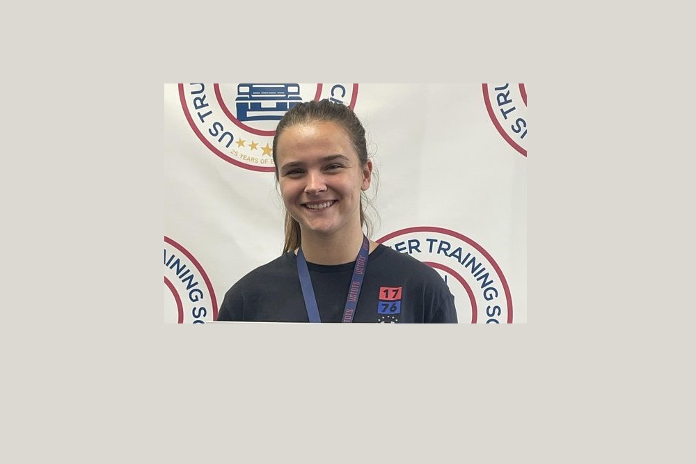 Congratulations to Emma Dahms on obtaining her Class A CDL Congratulations to Emma Dahms on obtaining her Class A CDL