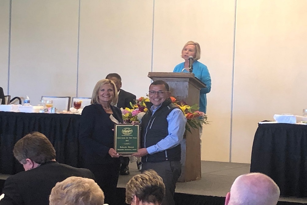 Congratulations to Mannsdale Upper Elementary School’s Coach Rolando Roman