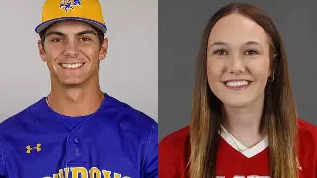 Elliott Burrows and Sydni Stevens