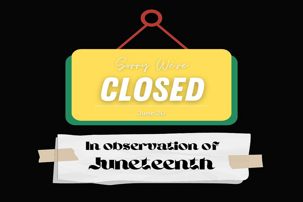 Juneteenth Holiday (City Offices Closed) on June 20