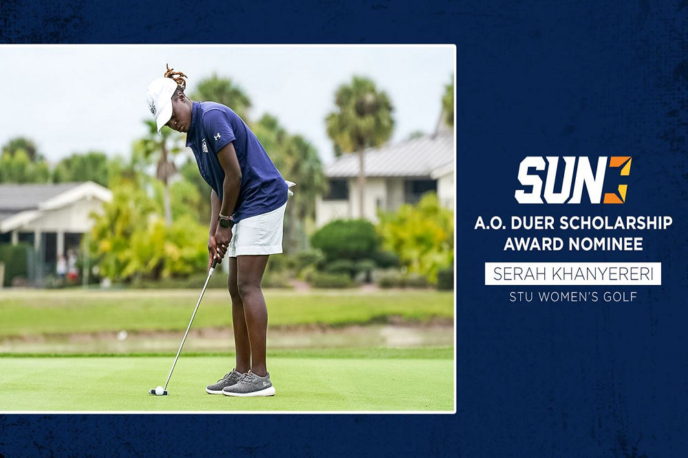 Khanyereri Selected as Sun Conference Female A.O. Duer Scholarship Award Recipient