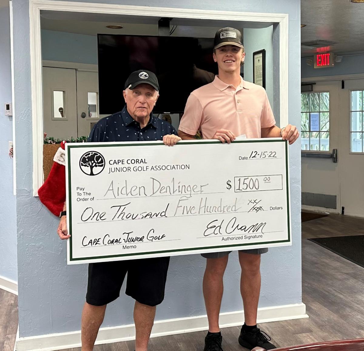 Cape Coral Junior Golf Association Awards Three Scholarships