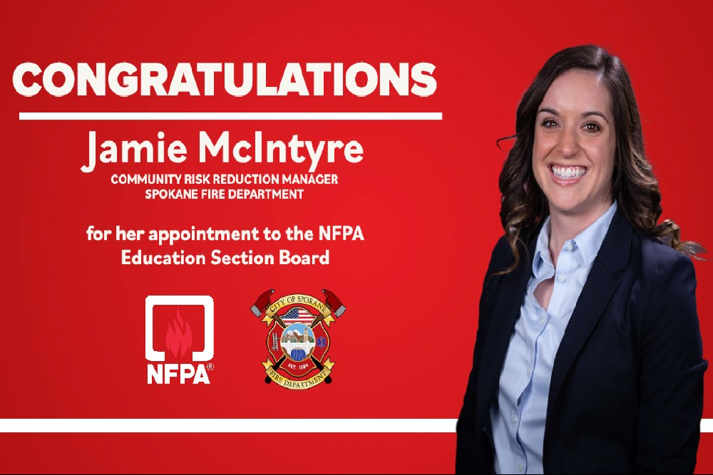 SFD’s Jamie Mcintyre Appointed to the NFPA Education Section Board