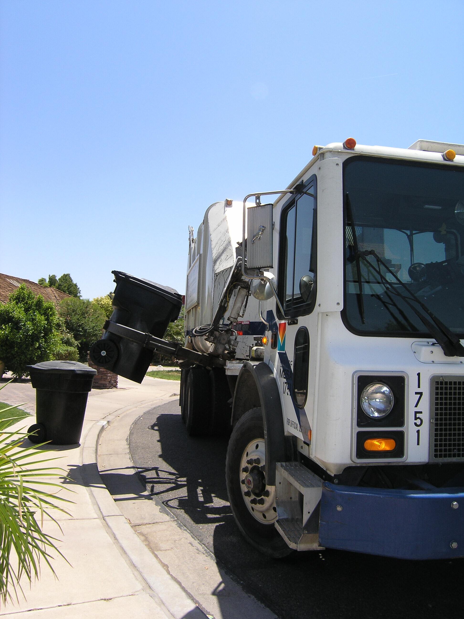 Trash & Recycling Pickup on January 17, 2023