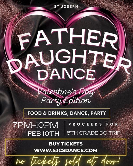 Father Daughter Dance on Feb. 10, 2023