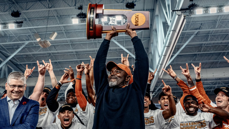 Floréal on Texas’ first men’s track and field title: ‘I don’t think you can put it into words’