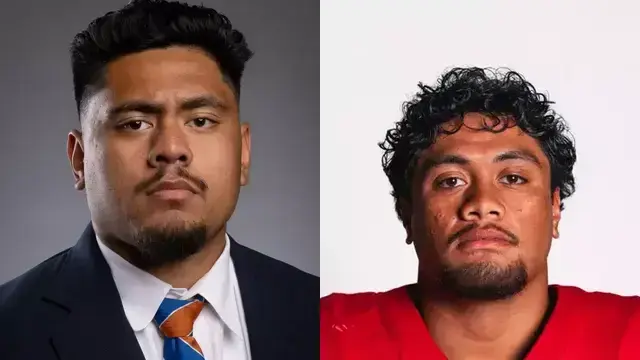 JJ Talo and Jaice Tupea JJ Talo and Jaice Tupea