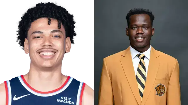 Kobe Sanders and Aldo Olweny Kobe Sanders and Aldo Olweny