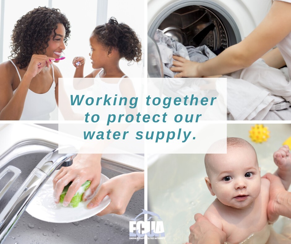 ECUA provides water for approximately 99,000 customer connections