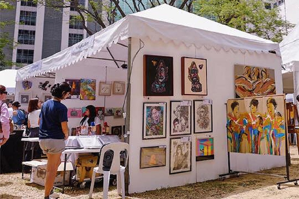 Art in the Park on May 14