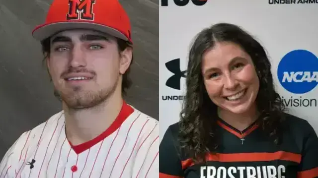 Which former Cumberland Valley News area high school standouts will be in action on Friday, April 18?