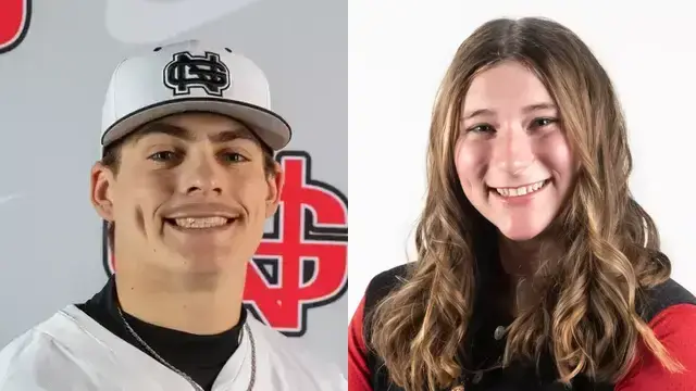 Which former Roanoke Sun area high school standouts will be in action on Wednesday, April 16?