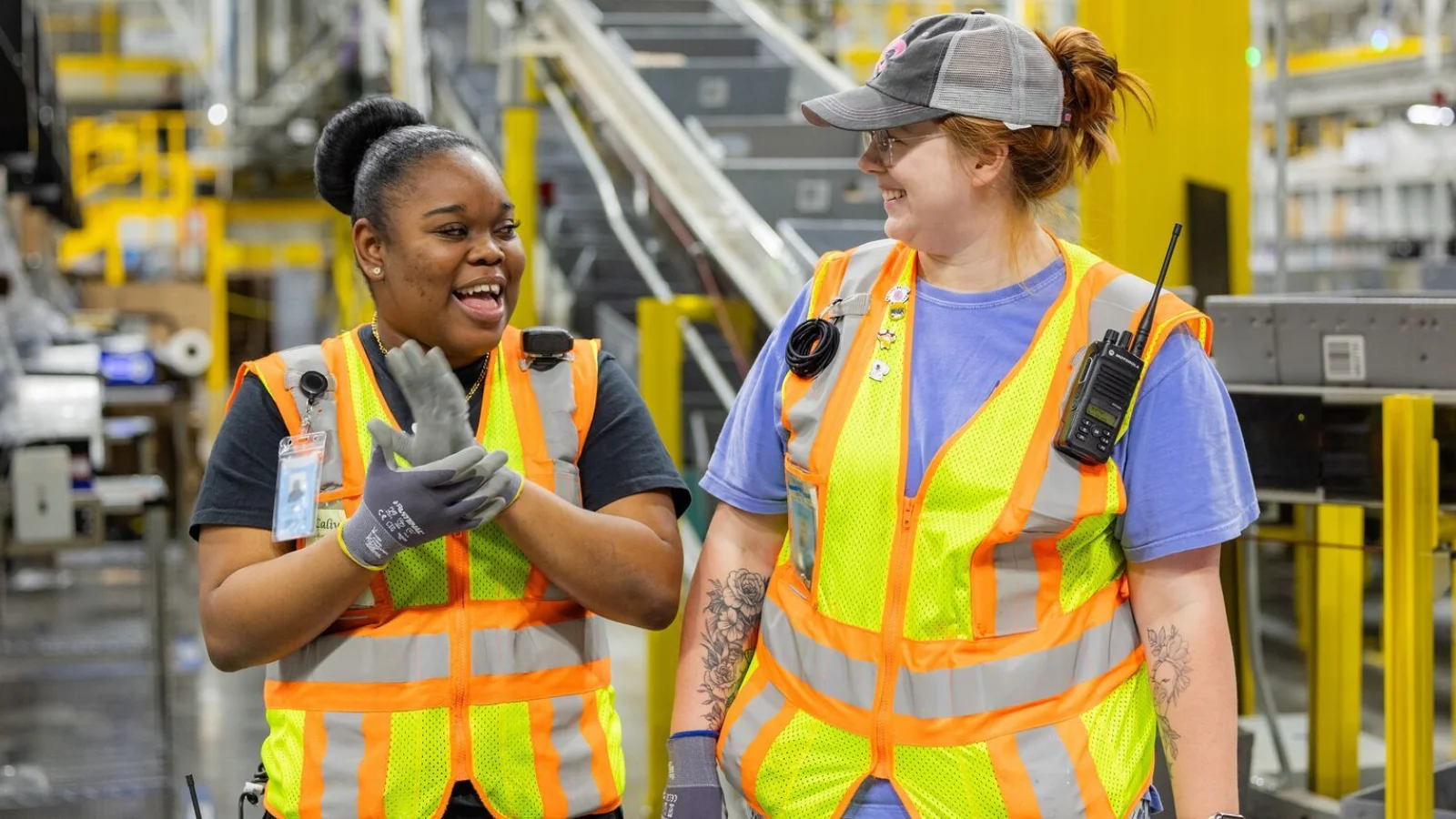 Amazon employees - Provided Photo Amazon employees - Provided Photo