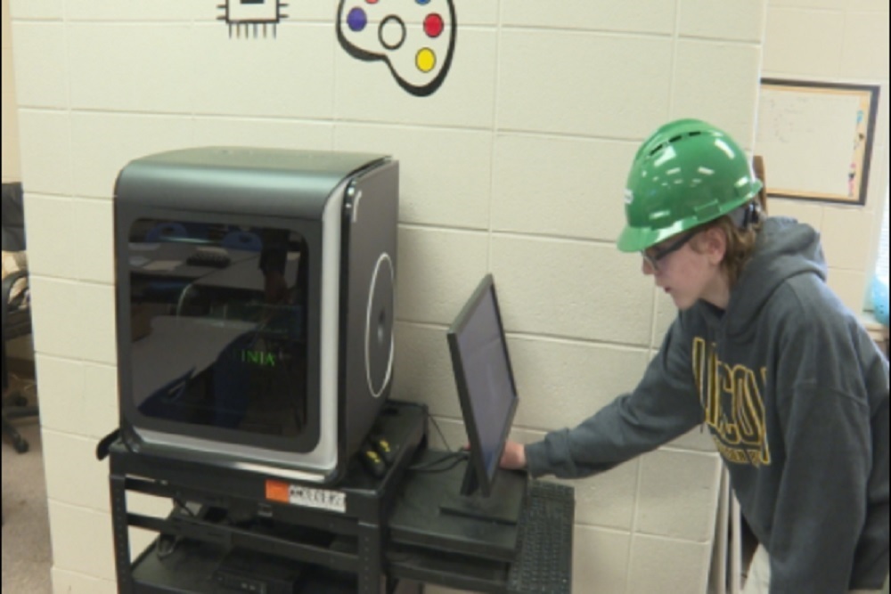 Talladega County 8th grader solves problem for local business through 3D printing
