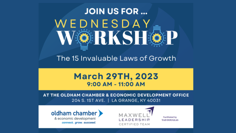 Wednesday Workshop – Professional Development with Tad Douglas