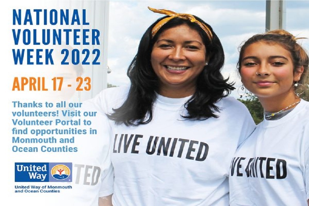Don’t forget to visit our volunteer portal for a variety of ideas