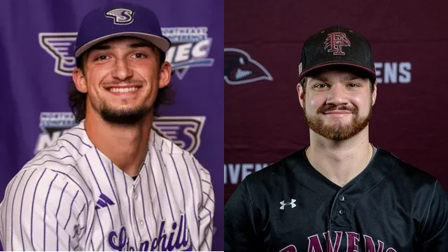 Which former Plymouth Reporter area high school standouts will be in action on Wednesday, April 23?