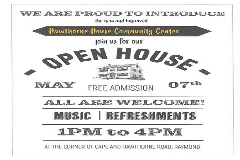 Sebago Lakes Region Chamber of Commerce The New and Improved Hawthorne House Community Center Open House