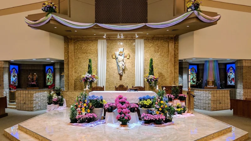 St. Therese of Lisieux parishioner: Groceries and gas prices ‘too high,’ Trump can help