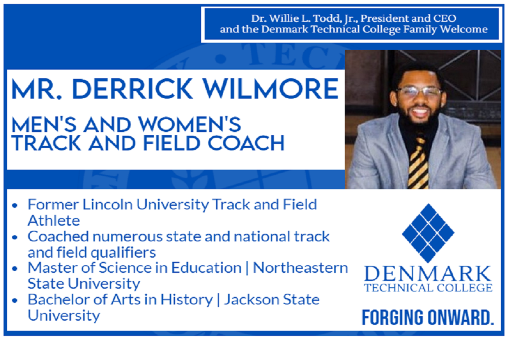 Derrick Wilmore as our men’s and women’s coach