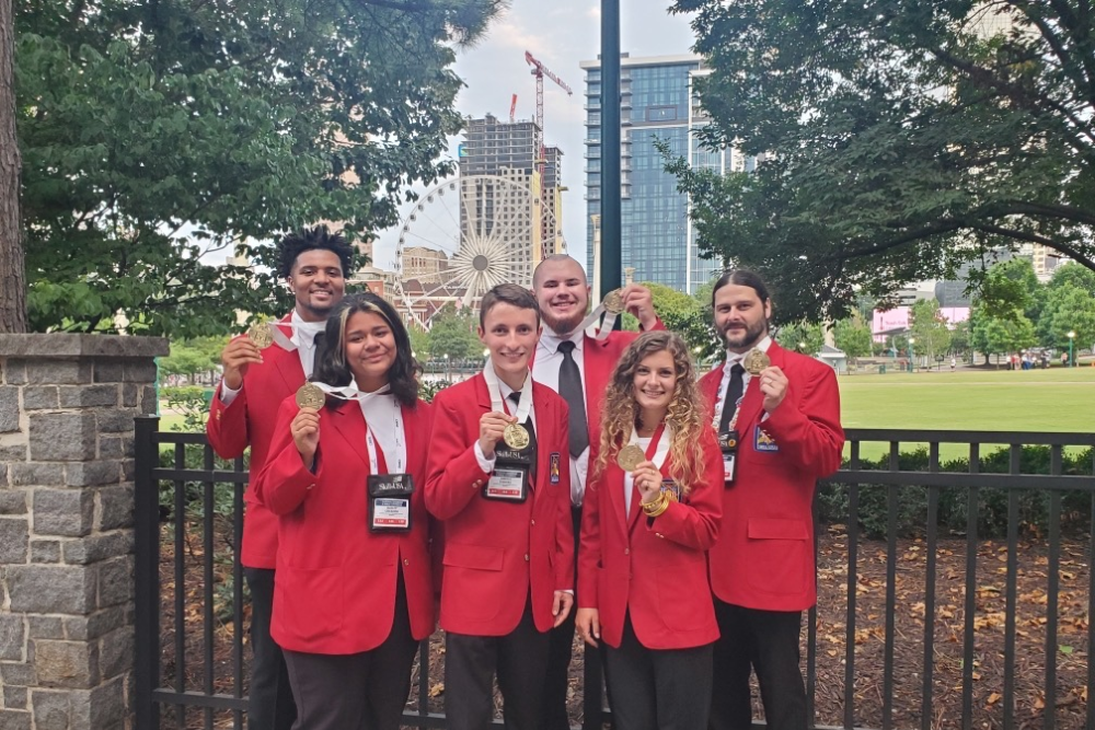 OFTC Students Bring Home Gold After Competing in SkillsUSA National Conference