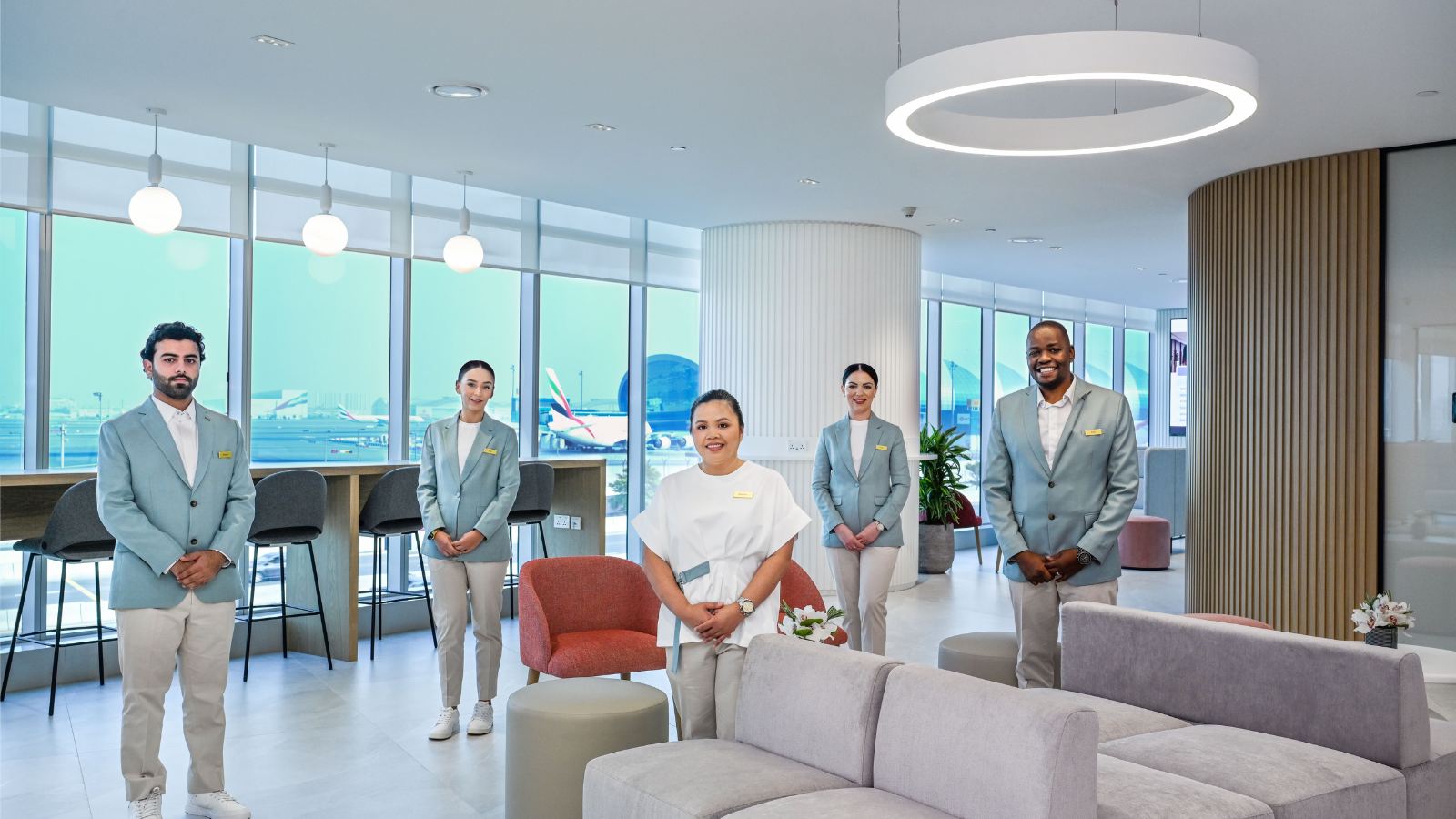 Emirates new career lounge