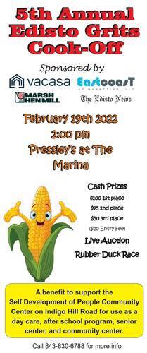 Edisto Chamber of Commerce: 5th Annual Edisto Grits Cook-Off