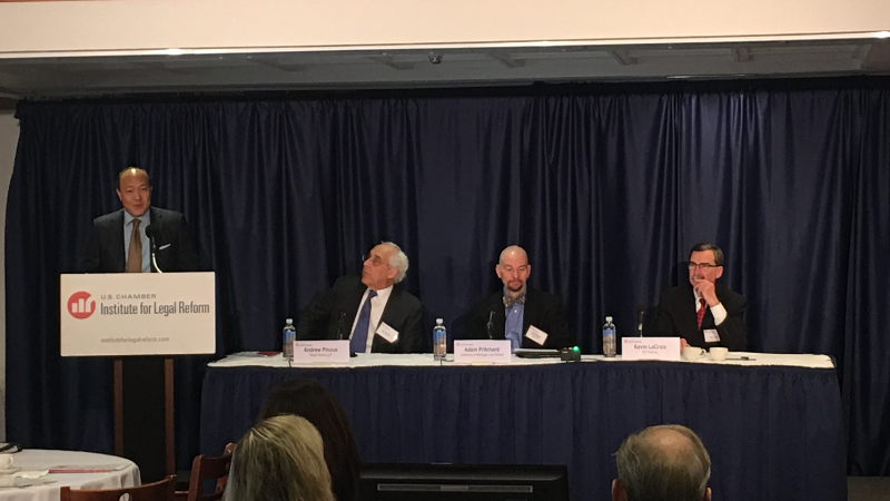 A discussion hosted by the Institute for Legal Reform