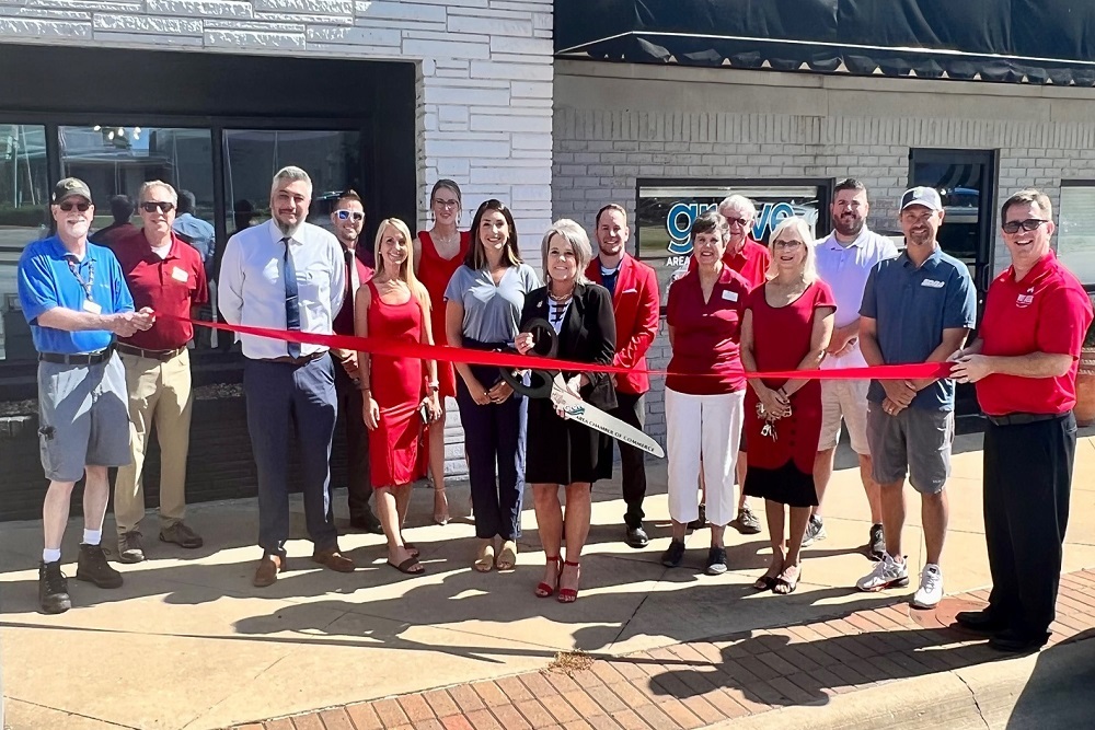 Grove Area Chamber of Commerce Ribbon Cutting Northeast Workforce Development Board