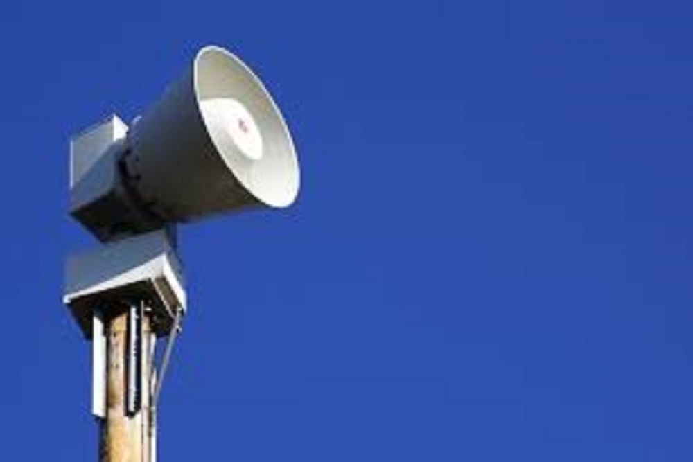 CITY OF CHERRYVILLE: Siren Testing on March 21, 2022