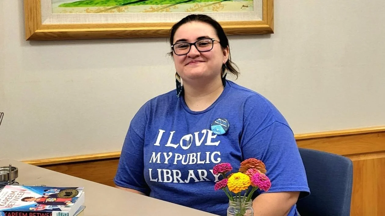 Mikaila, Library Assistant of Litchfield Public Library