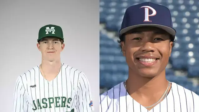 Who are the ex-high school stars from San Mateo County area competing on Tuesday, April 21?