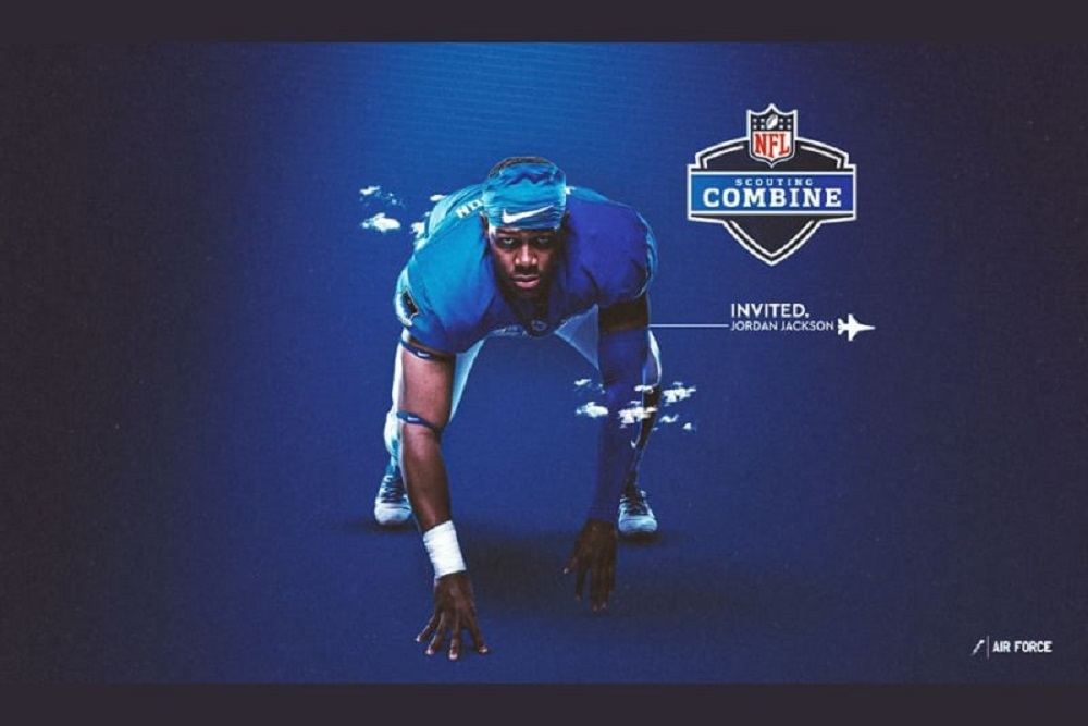 Jackson ’16 Invited to NFL Combine, Named to Times-Union All-FBS Football Team