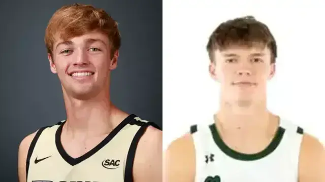 Which former Outer Banks Times area high school standouts will be in action on Saturday, Feb. 22?