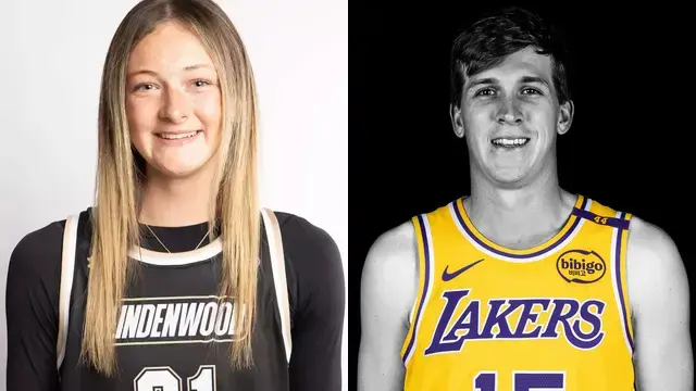 Austin Reaves and Anna McCarn Austin Reaves and Anna McCarn