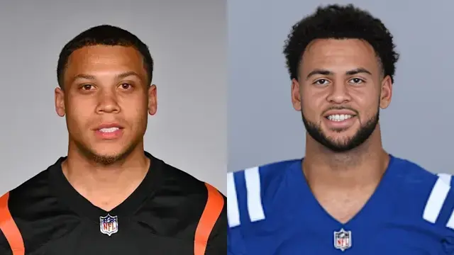 Jermaine Burton and Michael Pittman Jr. Jermaine Burton and Michael Pittman Jr.