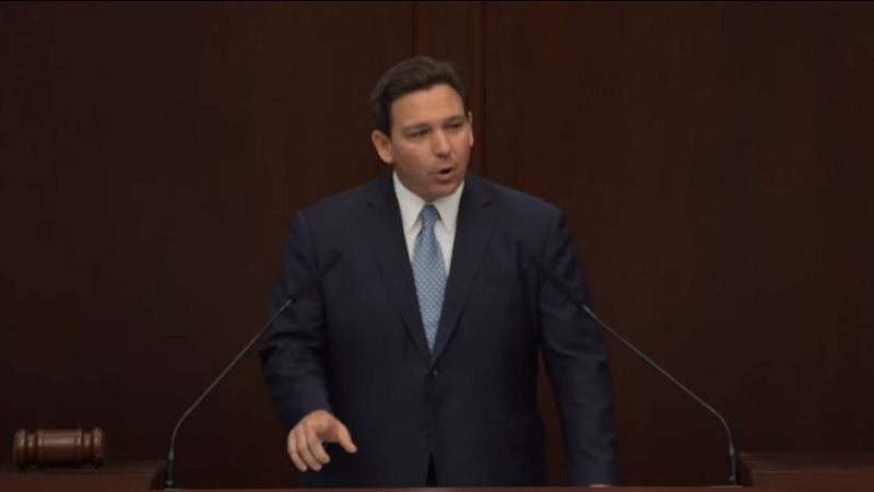 Florida Gov. Ron DeSantis has been a vocal pro-life supporter.