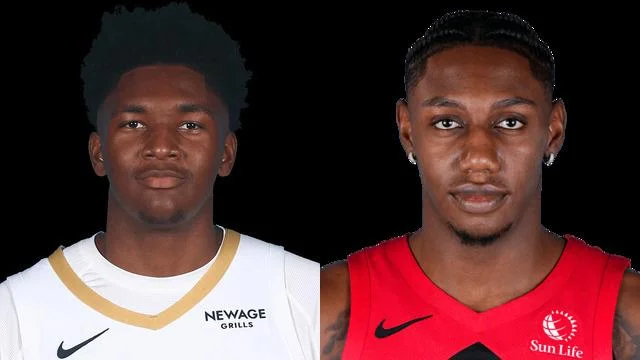 Derik Queen and RJ Barrett