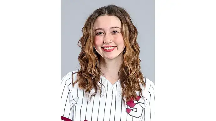 Haley Ball, former Westbrook High School standout’s collegiate team plays on Friday, May 16 in the NCAA Division III Softball Championship