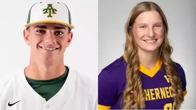 Which former Columbia News area high school standouts will be in action in the week starting Monday, March 31?